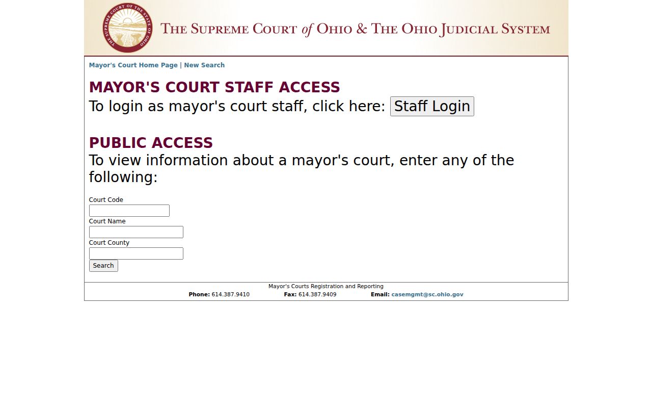 Zaleski court docket research using Ohio mayor's court directory